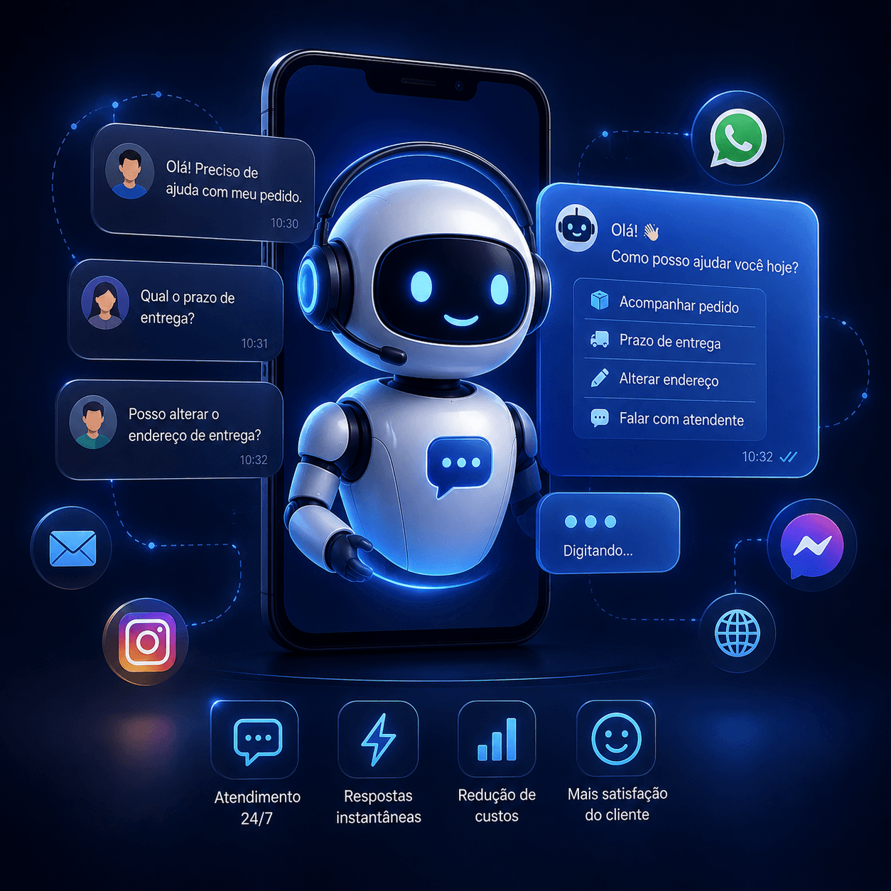 Chatbot para atendimento