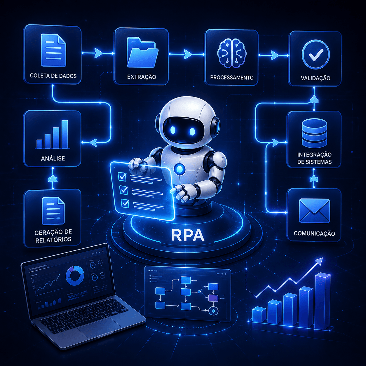 Automação de processos (RPA)
